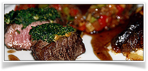 Lammrücken im Petersilienmantel