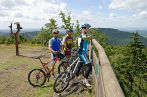 Radtour Schneekopf Thüringen