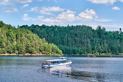 Saaleland Thüringen Hohenwarte Fähre