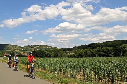 Saaleland Thüringen Saale Radwanderweg