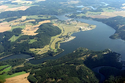 Saaleland Thüringen Saalekaskade
