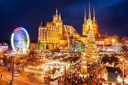 Thüringer Becken Erfurter Weihnachtsmarkt