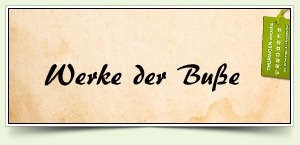 Werke der Buße