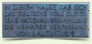 Land Thüringen 1920 bis 1945