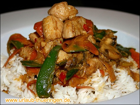 Curry vom Huhn