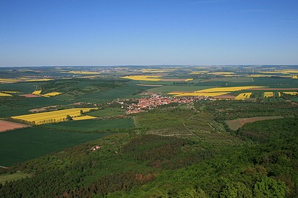 Kyffhäuser Blick vom Kyffhäuserdenkmal