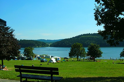 Südlicher Thüringer Wald Bergsee Ratscher