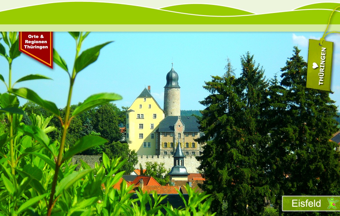 Eisfeld in Thüringen