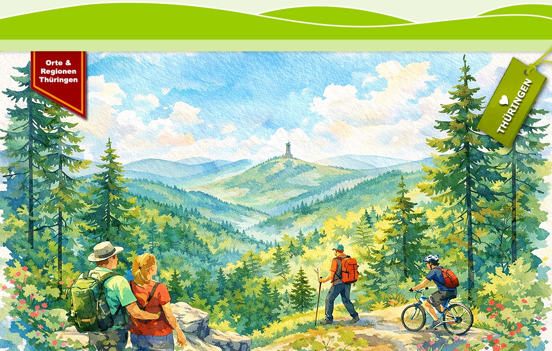 Regionen in Thüringen